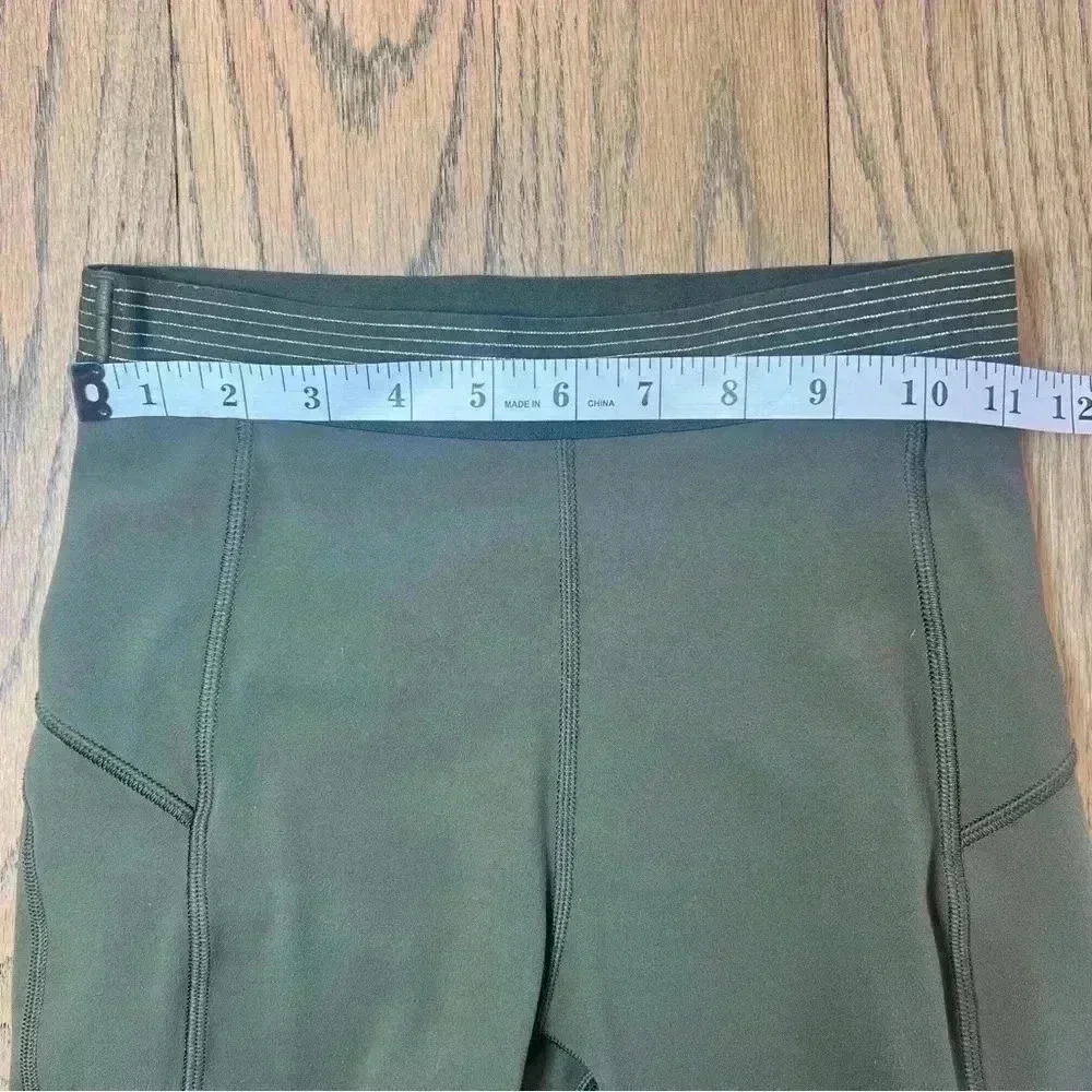 Lululemon Principal Dancer Golden Lining Tight in Armory *28" Size 4 - Picture 10 of 14
